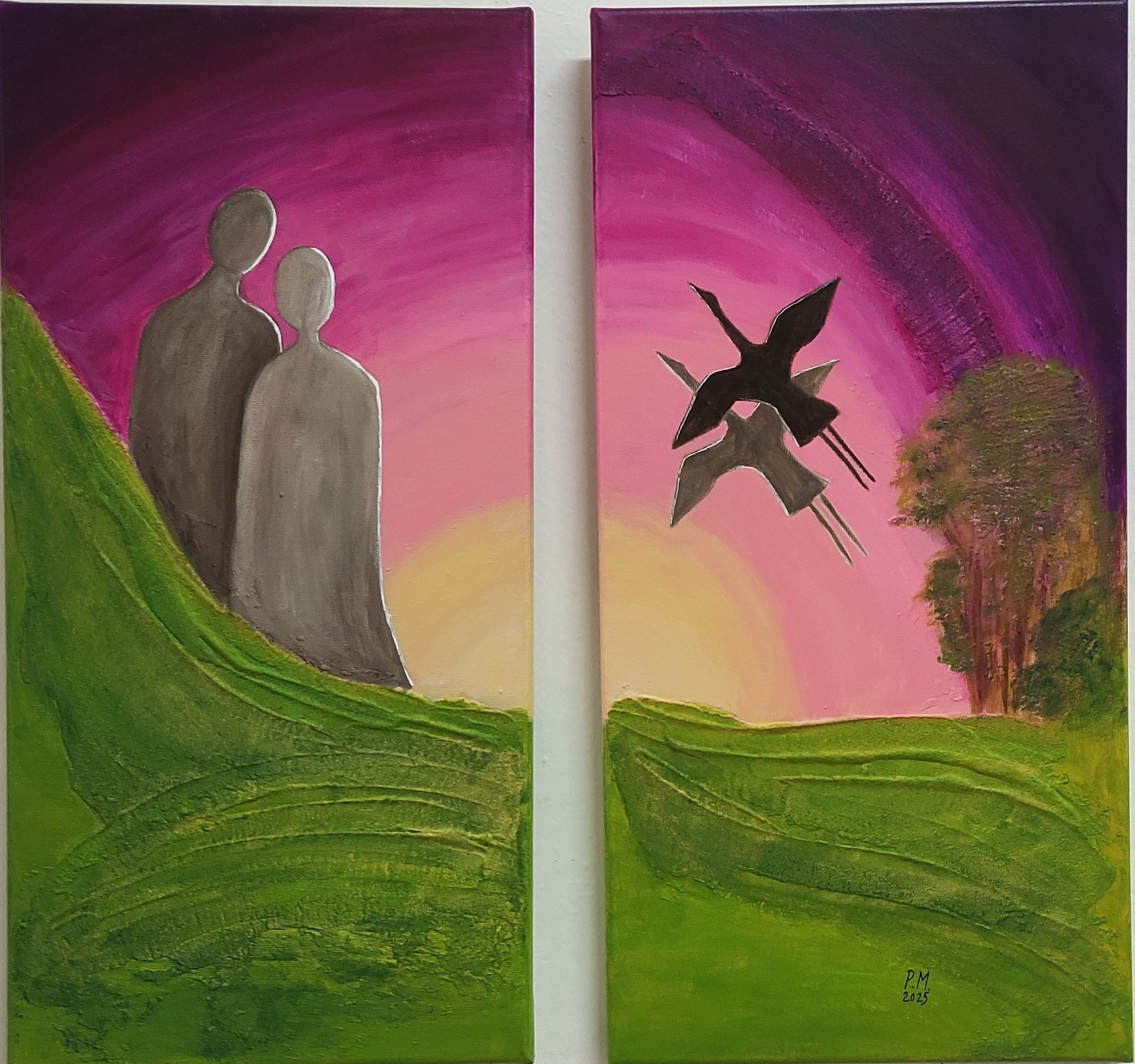 VERNISÁŽ VÝSTAVY OBRAZŮ PAVLY MÁDROVÉ - SPEKTRUM DUŠE